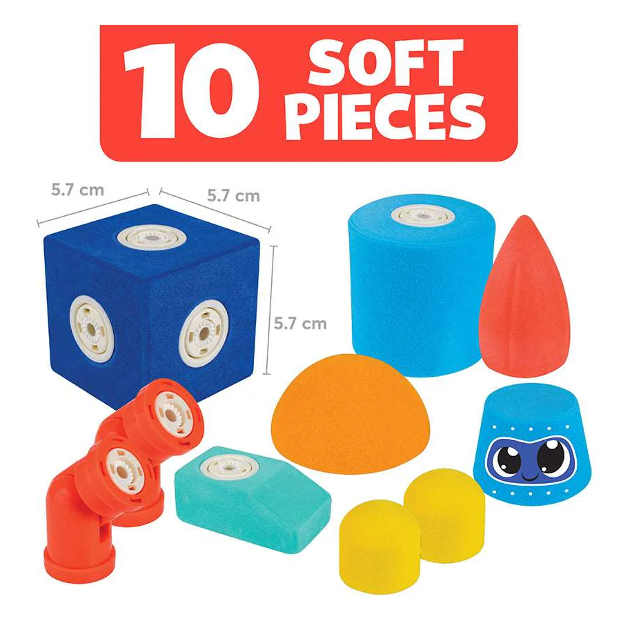 Blockaroo Magnetic Foam Builders - Robot