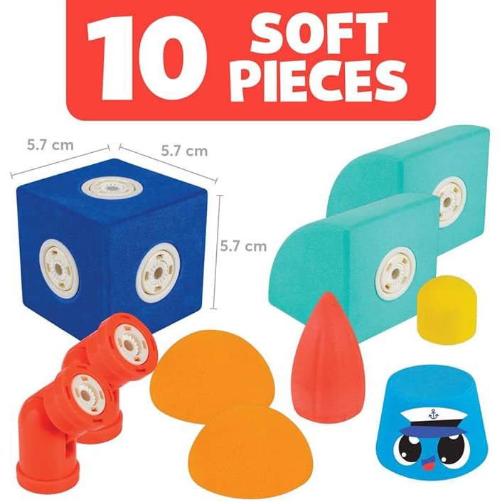Blockaroo Magnetic Foam Builders - Tug Boat