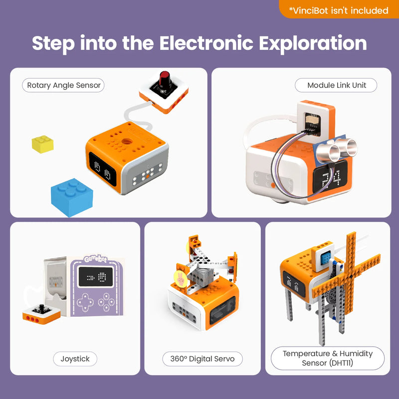 MatataStudio Inventor Kit for VinciBot