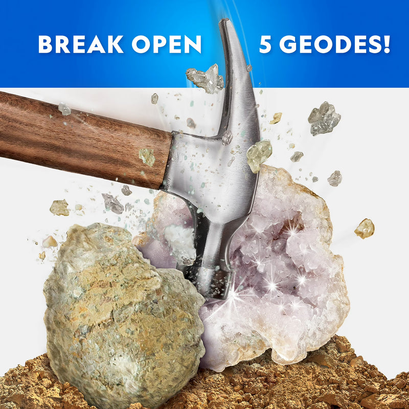 National Geographic Break Open 5 Geodes