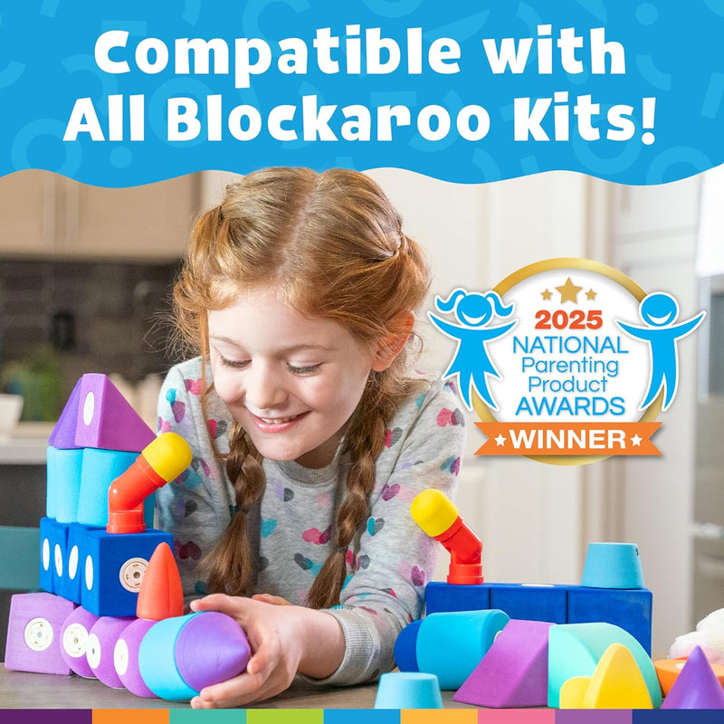 Blockaroo Magnetic Foam Builders - Trunk Set