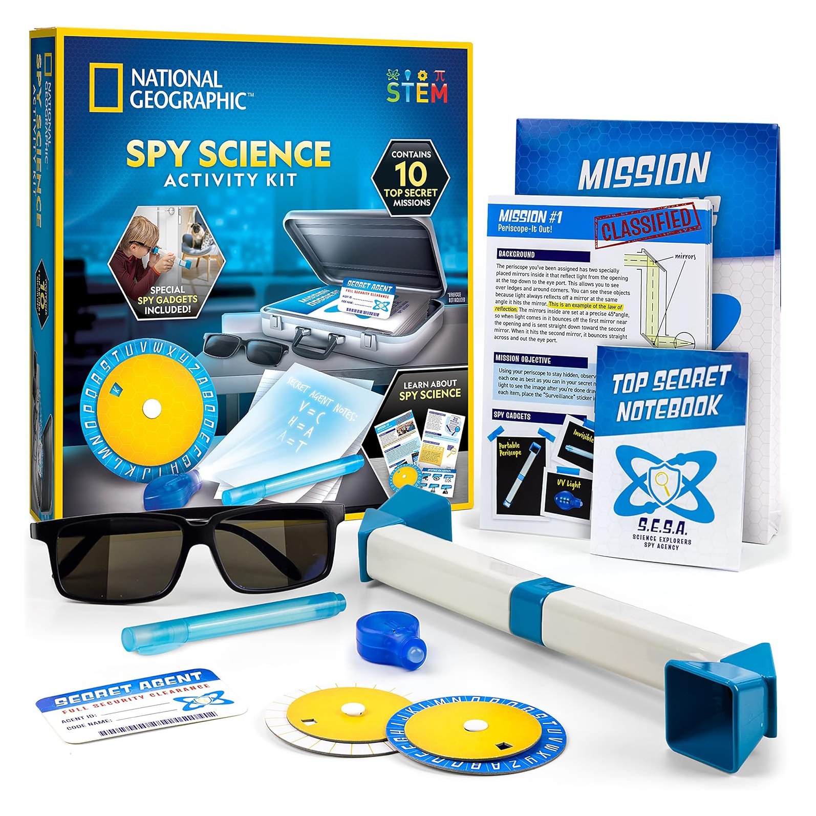 National Geographic Spy Science Activity Kit