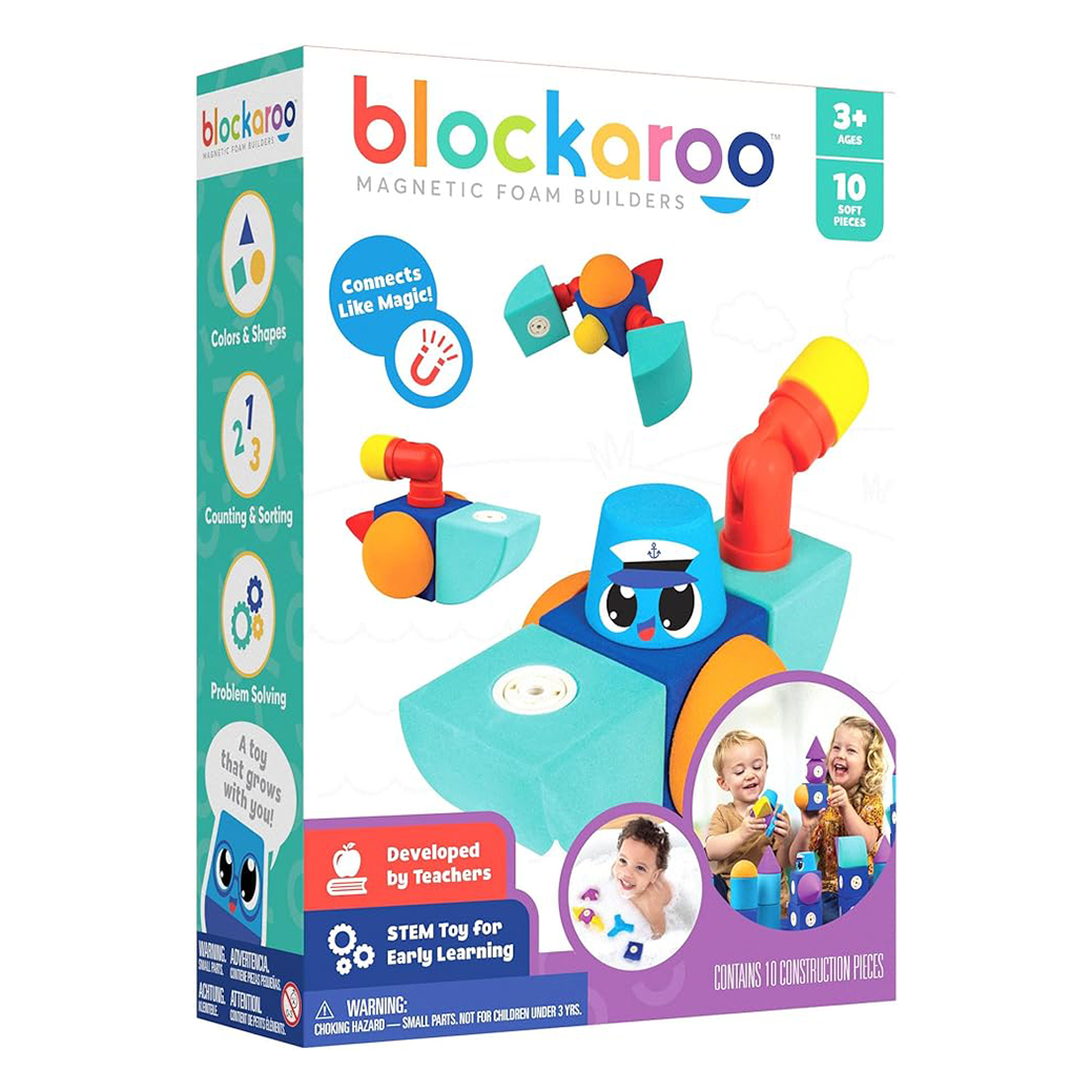 Blockaroo Magnetic Foam Builders - Tug Boat