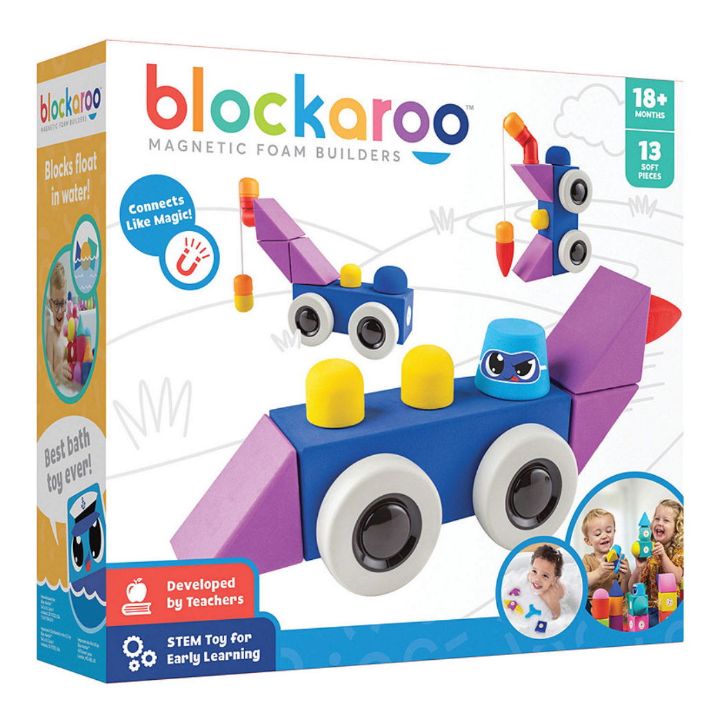 Blockaroo Magnetic Foam Builders - Roadster