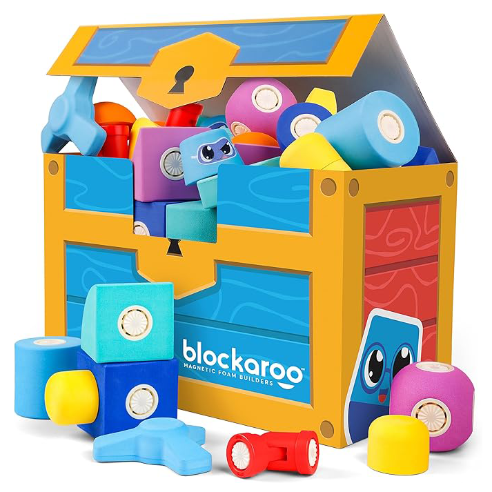 Blockaroo Magnetic Foam Builders - Trunk Set