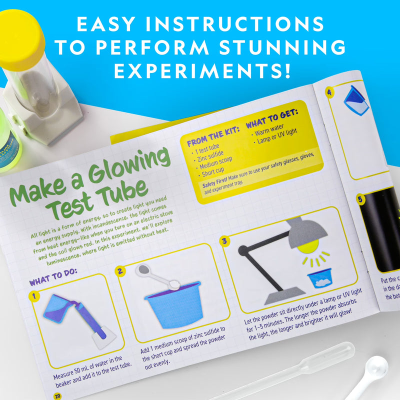 National Geographic Amazing Reactions Chemistry Set