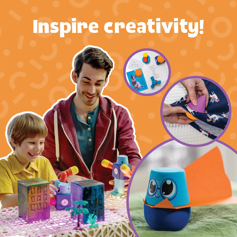 Blockaroo Magnetic Foam Builders - Castle