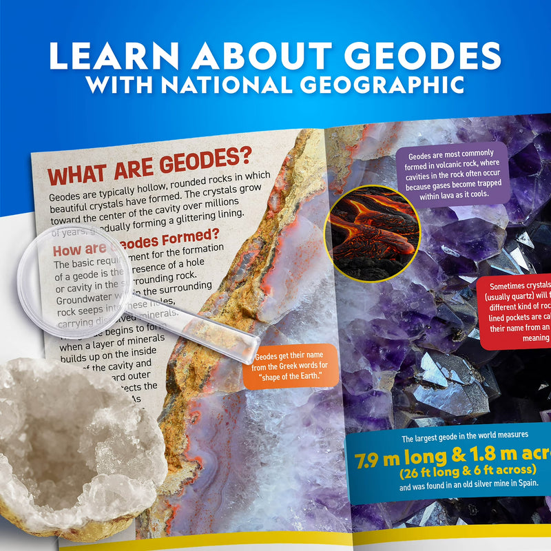 National Geographic Break Open 5 Geodes