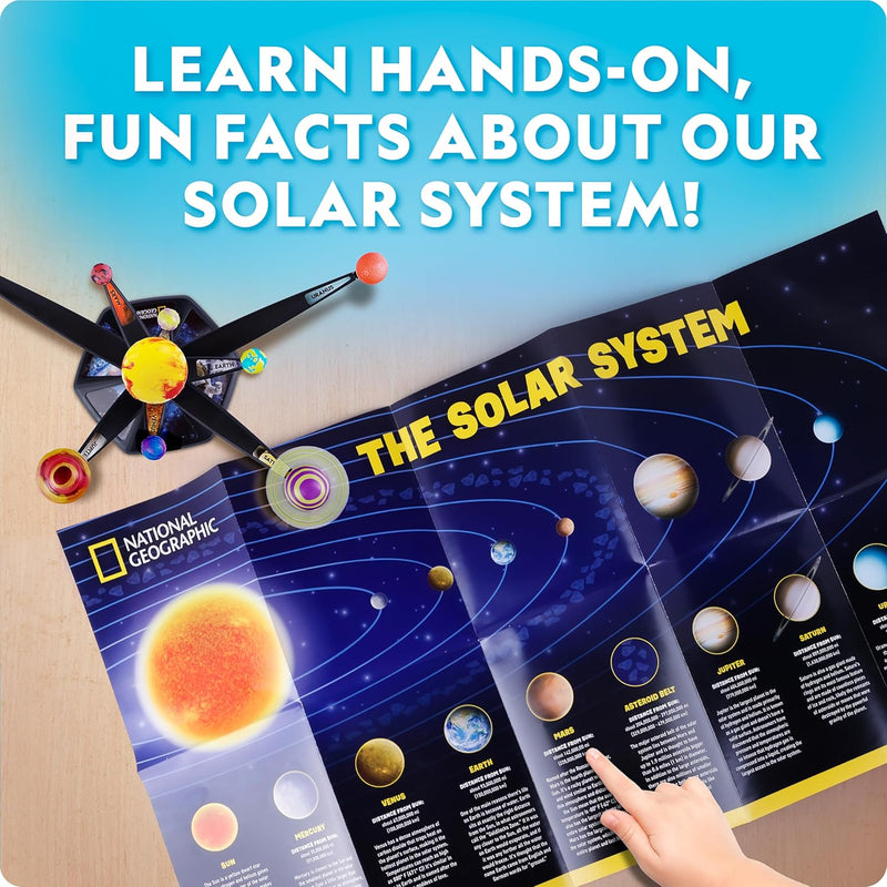 National Geographic Glow-in-the-Dark Solar System Activity Kit