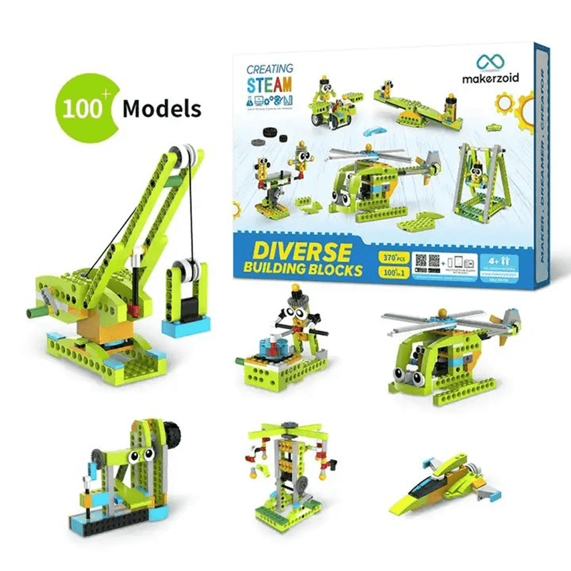 Makerzoid Diverse Building Blocks - CREATESPACE