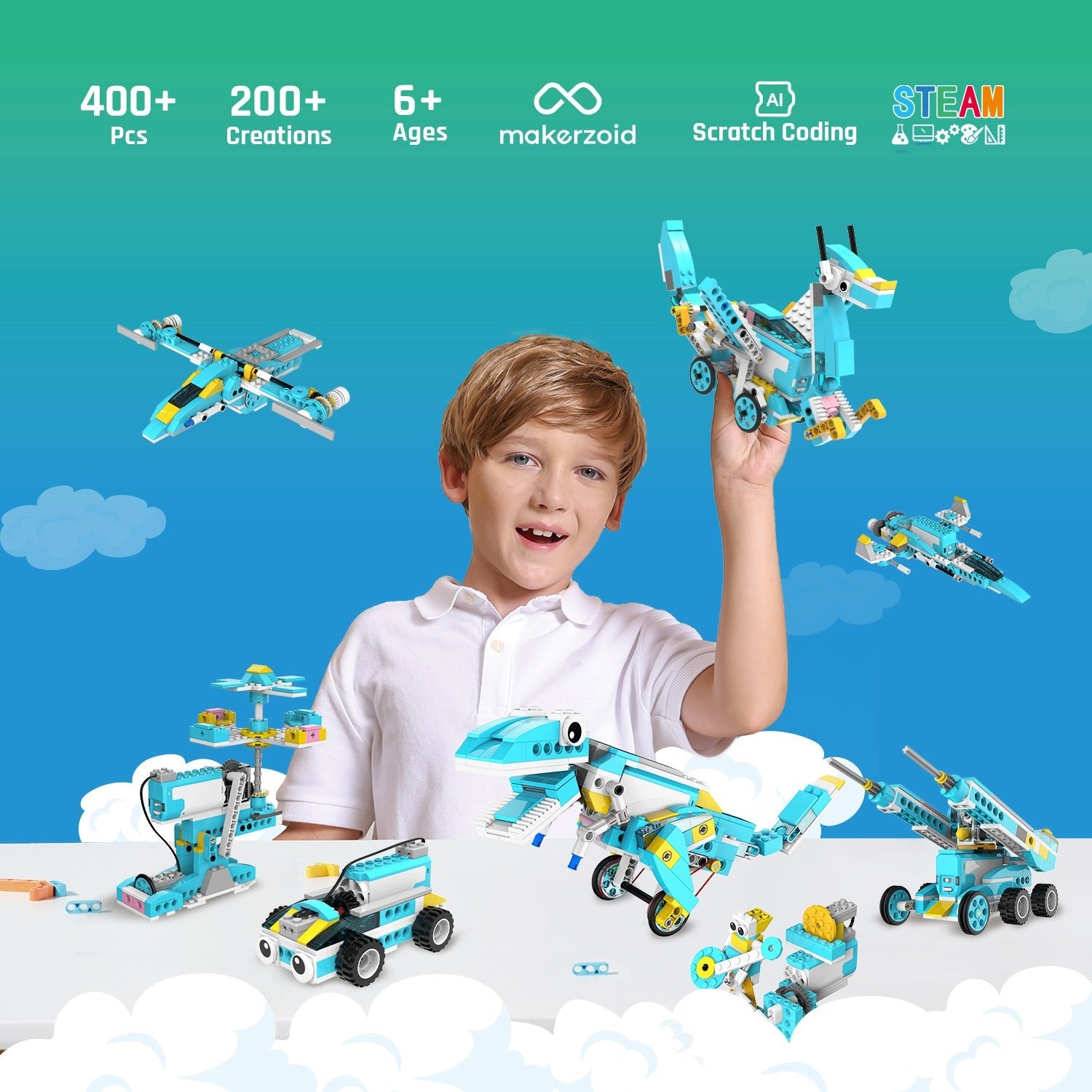 Makerzoid Smart Robot Premium - CREATESPACE