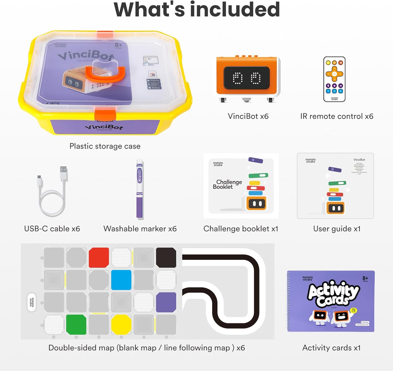 MatataStudio VinciBot Classroom Set