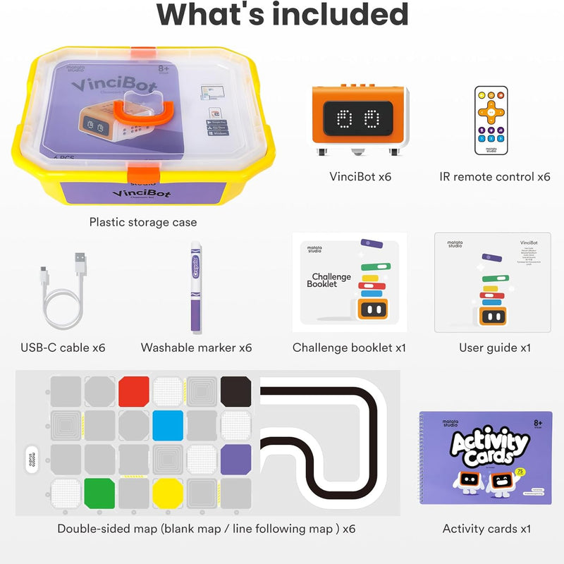 MatataStudio VinciBot Classroom Set